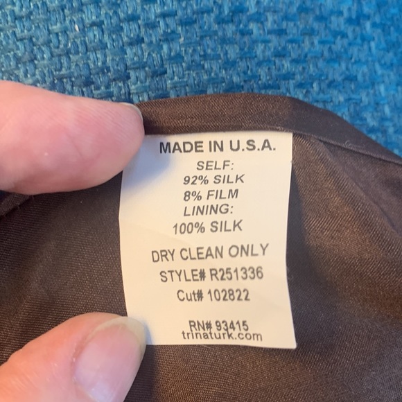 Trina Turk NWT silk dress - Picture 8 of 9